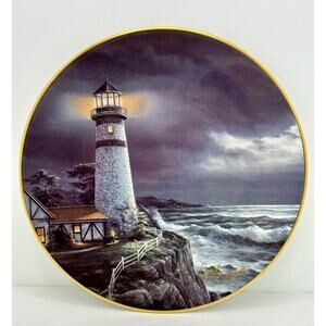 Jesse Barnes The Light Keeper Collector Plate Signed #1308/5000